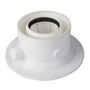Remeha adapter Ø60/100 voor rookgasafvoer/luchttoevoer tbv Calenta