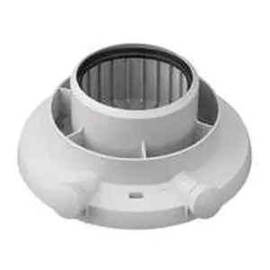 Vaillant concentrische adapter Ø 60 / 100 mm PP ecoTEC excl. klemband