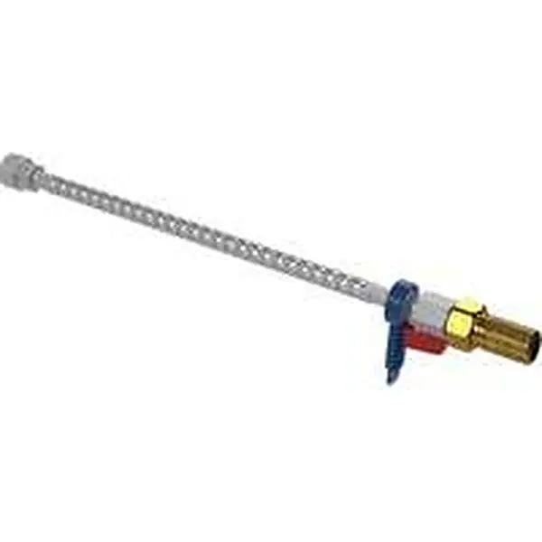 Flexible de raccordement Wisa avec robinet à boisseau sphérique