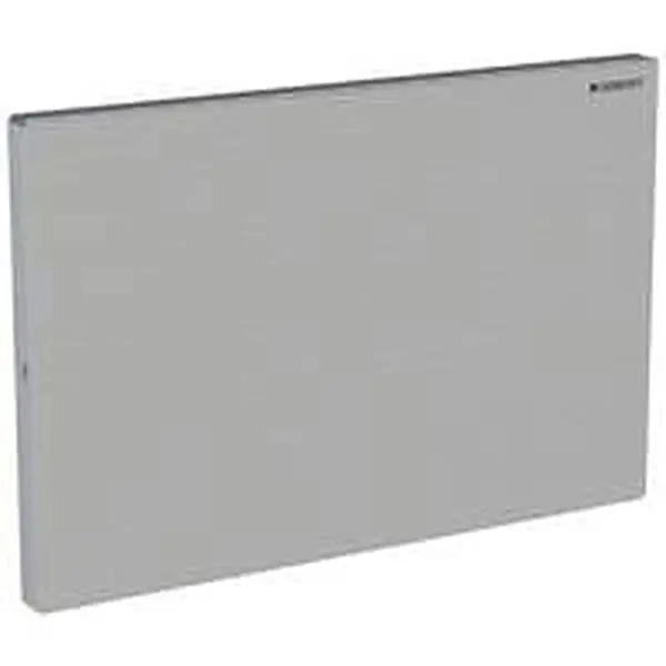 Plaque de recouvrement Geberit Sigma vissable inox brossé easy to clean