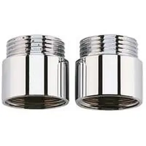 Grohe verlengstuk 3/4" chroom prijs per set