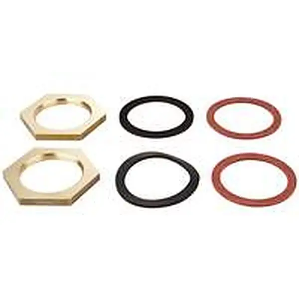 Kit de fixation Grohe chromé pour combinaison bord de bain encastrée cinq trous 45444000