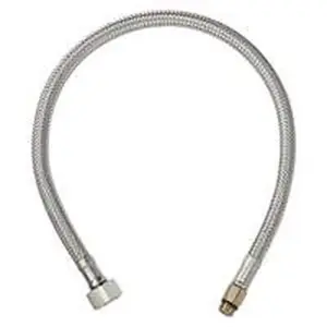 Grohe aansluitslang chroom 3/8"x M10
