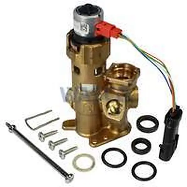 Vanne trois voies en laiton + adaptateur Vaillant VHR3