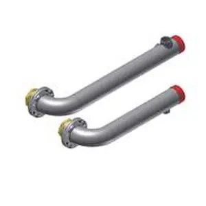 Conduite départ/retour avec bride Eco Heating S400