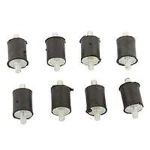 Amortisseurs de vibrations Itho Daalderop M4 x 15 mm filetage 2 x 5 mm 8 pcs HRU/3