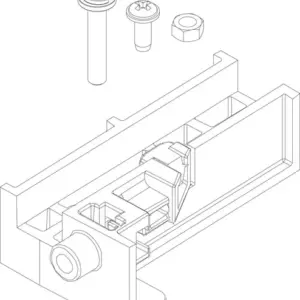Bosch expansievat houder voor o.a. 2300i HRC25/3 8737602309