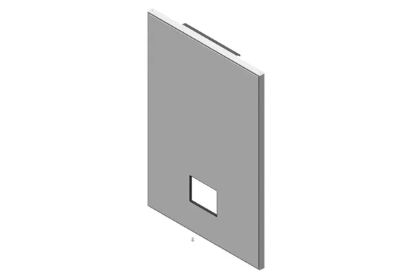 Panneau avant Bosch nefit (blanc)