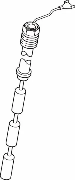 Anode Bosch Junkers pour HRVW 75 1 1/4"