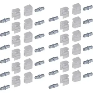 Geberit set plankpennen voor inlegbodem van glas 12 st.