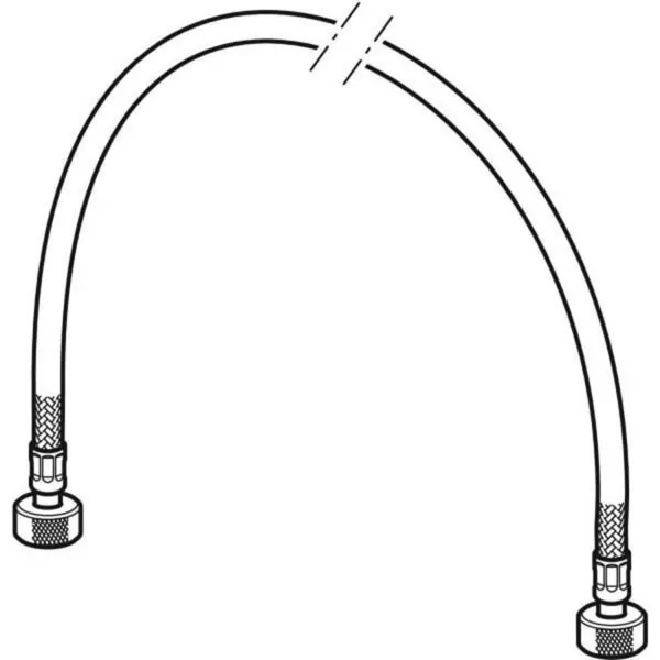 Flexible tressé Geberit pour Preda et Selva BJ 243.341.00.1
