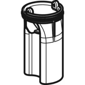 Geberit Dompelbuis douchesifon 50/60