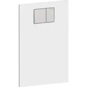 Geberit Designplaat AqC zittingen kunststof wit