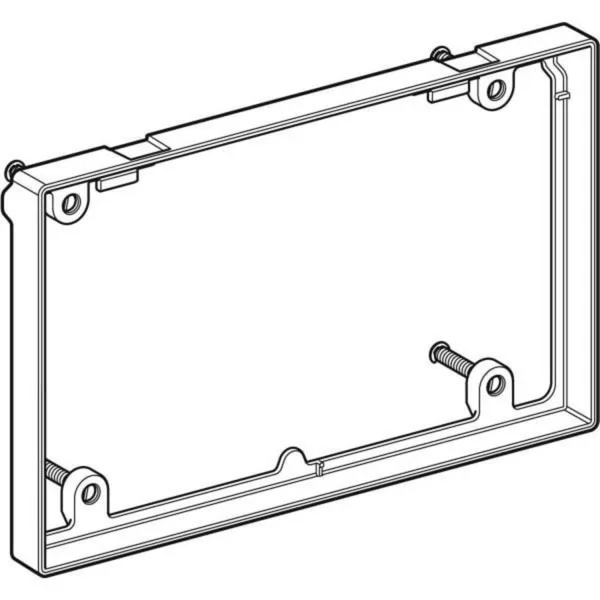 Cadre de finition réglable Geberit Sigma60
