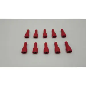 Remeha kabelschoen female Rood geisoleerd