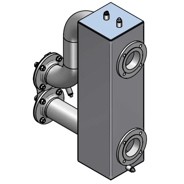 Collecteur ouvert Remeha DN100