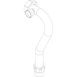 Nefit pijp voor o.a. Compress Hybrid 3400i AWS 87186460480