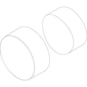 Nefit afdekking handgatdeksel d180