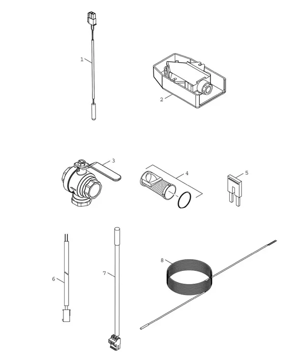 Vue éclatée Bosch Compress 3400i AWS (CS3400iAWS 14E) : Accessoire