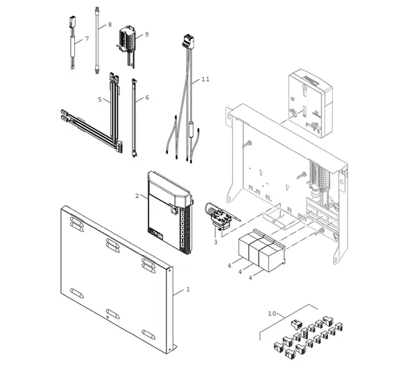 Vue éclatée Bosch Compress 3400i AWS (CS3400iAWS 10M) : Thermorégulateur