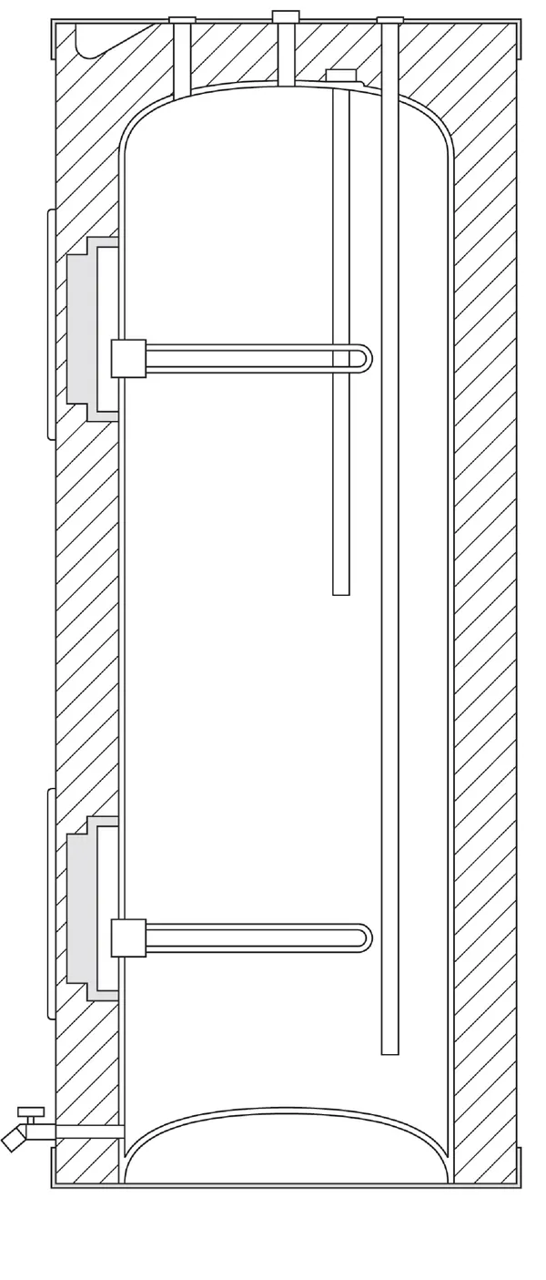 Exploded view A.O. Smith EES 52: Totaaloverzicht
