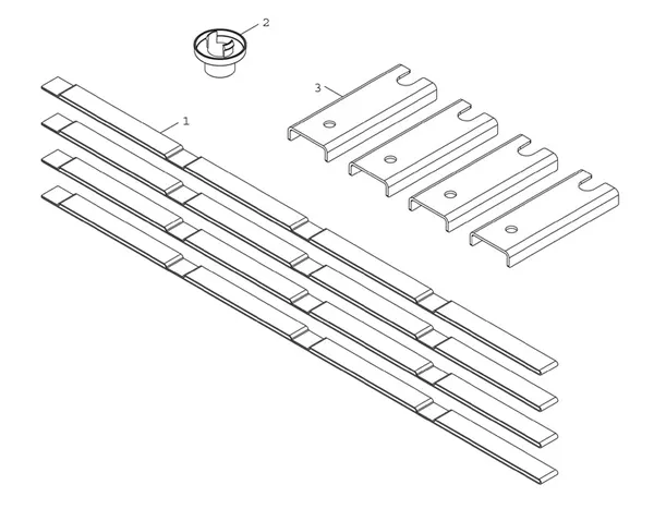 Vue éclatée Bosch Compress 5800i AW 10 OR-T : Accessoires