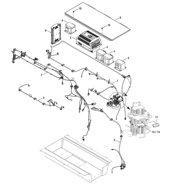 Vue éclatée Bosch Compress 5800i AW 10 OR-T : Régulation