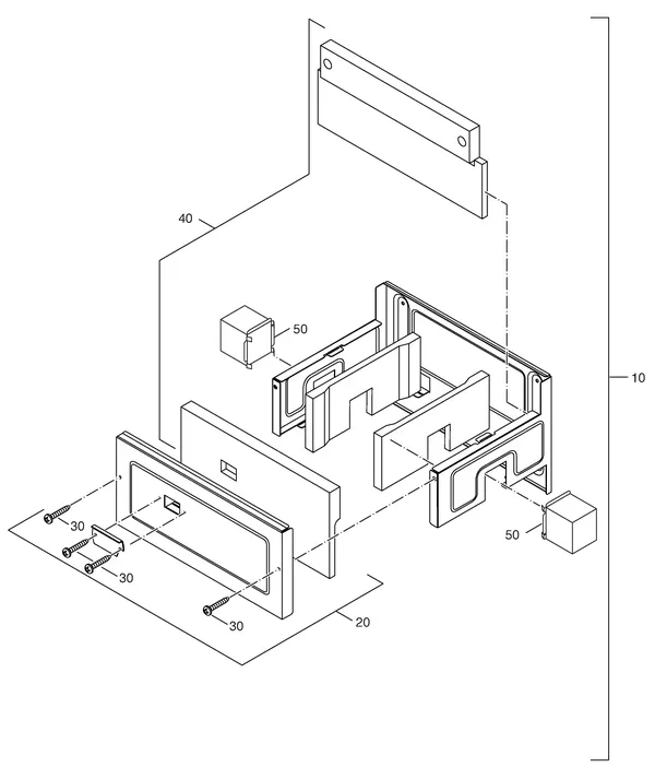 Vue éclatée Nefit (Bosch) Economy VR24 : Chambre de combustion