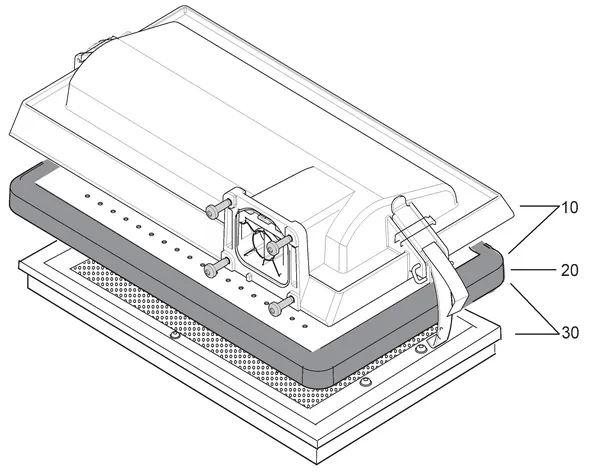 Vue éclatée Nefit (Bosch) TopLine HR 25 : Brûleur
