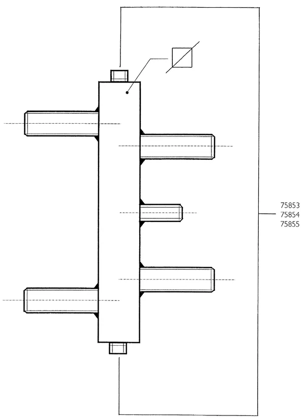 Exploded view Nefit (Bosch) Turbo 90 HRC21H: Open verdeler