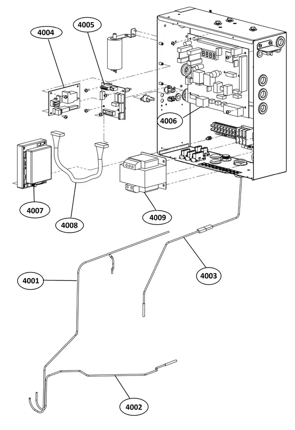 Vue éclatée Remeha Gas 35 A HP : Groep