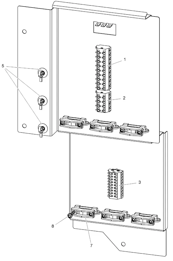 Vue éclatée Stiebel Eltron HSBC 200 L (09/2017) : Boîtier électrique